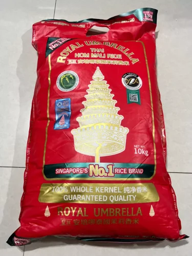 Royal Umbrella Thai Hom Mali Rice (10kg) photo review