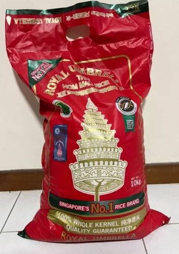 Royal Umbrella Thai Hom Mali Rice (10kg) photo review